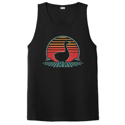 Goose Retro Vintage 80s Style Animal Lover Gift Great Gift PosiCharge Competitor Tank