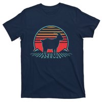 Goat Retro Vintage 80s Style Farm Animal Lover Gift T-Shirt