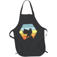 Griffin Retro Vintage Sunset Lion Eagle Mythical Creature Apron