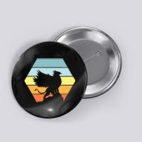 Griffin Retro Vintage Sunset Lion Eagle Mythical Creature Button