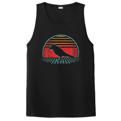 Grackle Retro Vintage 80s Style PosiCharge Competitor Tank