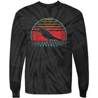 Grackle Retro Vintage 80s Style Tie-Dye Long Sleeve Shirt