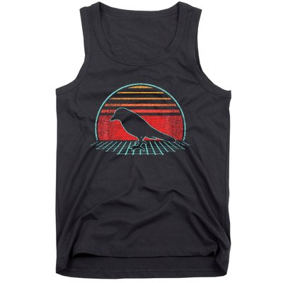 Grackle Retro Vintage 80s Style Tank Top