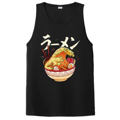 Great Ramen Wave Of Kanagawa Japanese Noodles Udon Kanji PosiCharge Competitor Tank