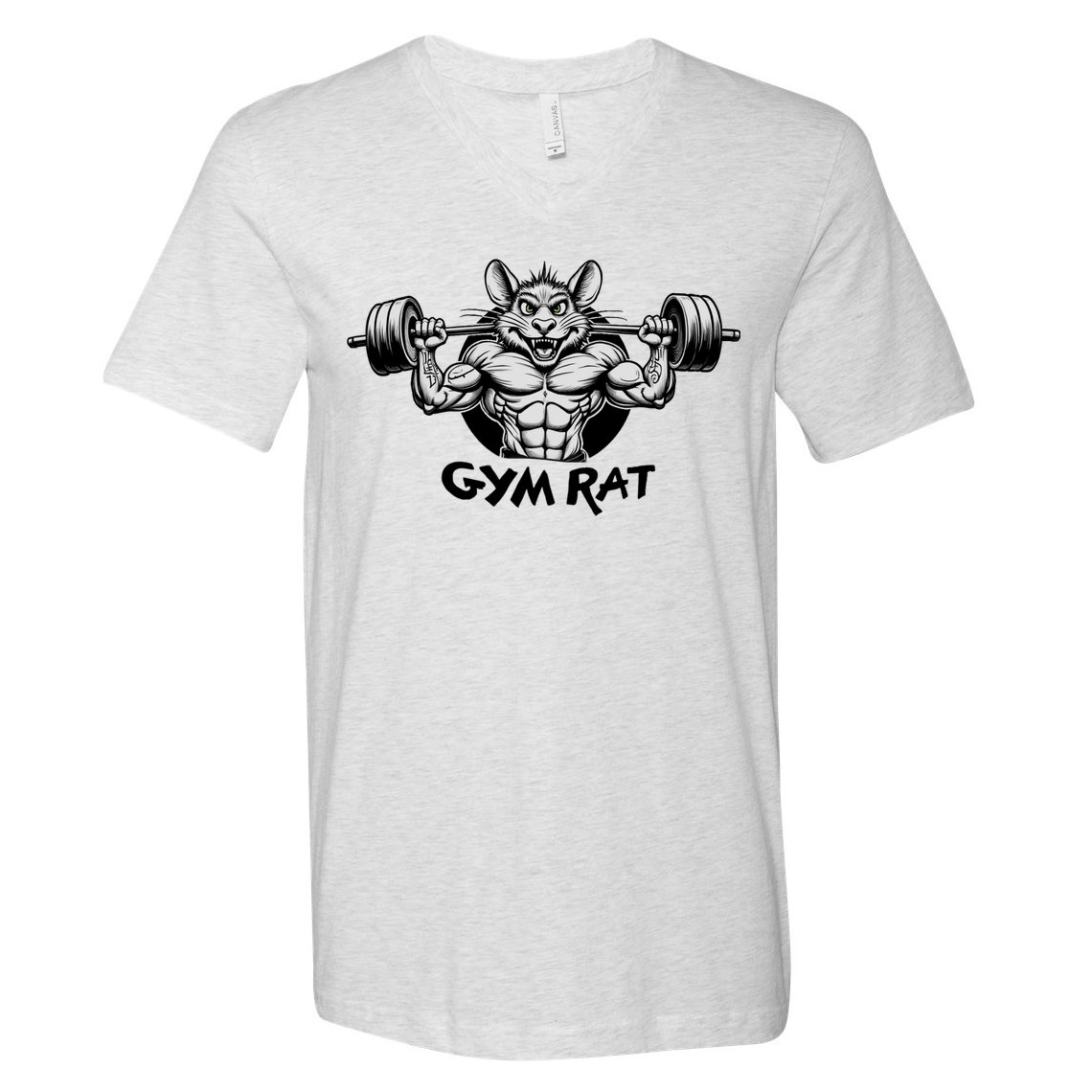 Gym Rat Workout V-Neck T-Shirt
