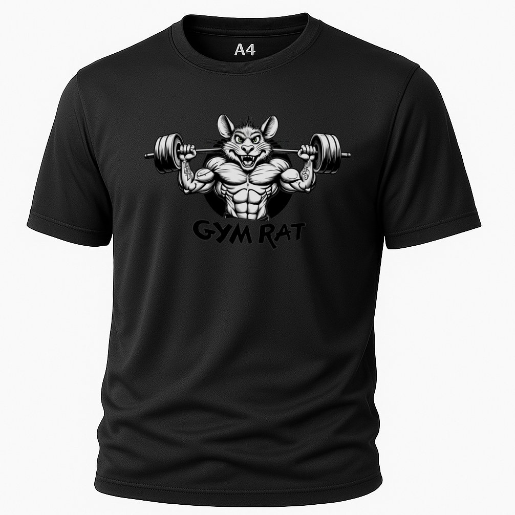 Gym Rat Workout Cooling Performance Crew T-Shirt