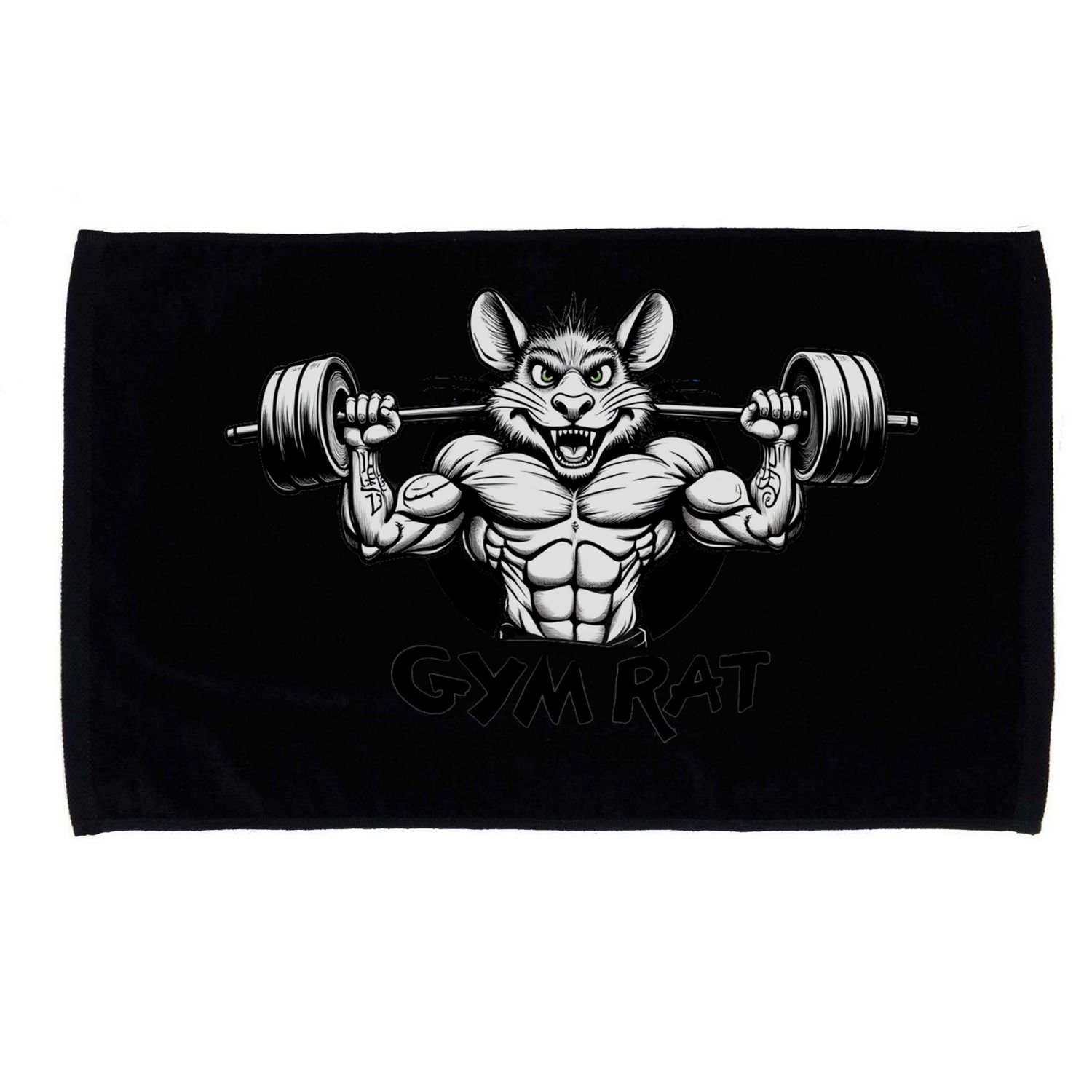 Gym Rat Workout Microfiber Hand Towel
