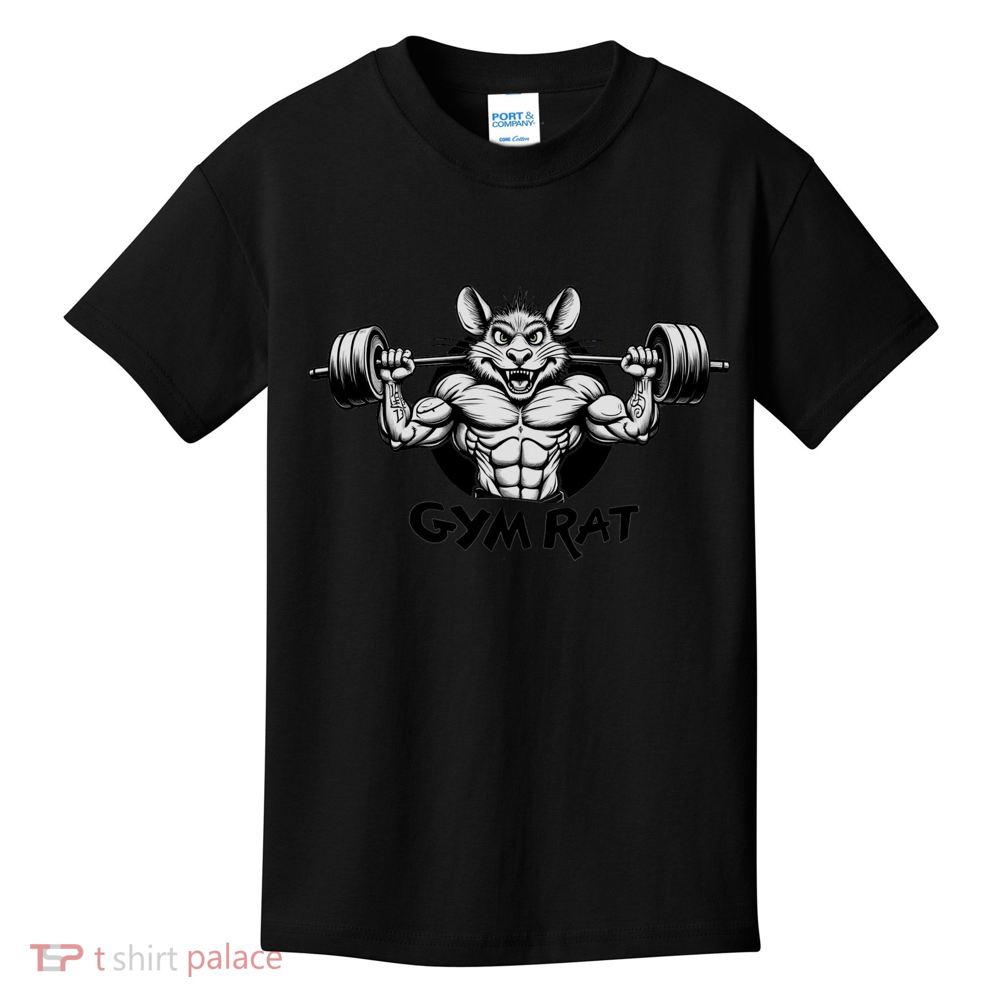Gym Rat Workout Kids T-Shirt
