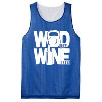 Gym Rats Wod Now Wine Later Gift Mesh Reversible Basketball Jersey Tank