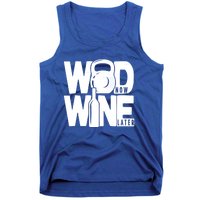 Gym Rats Wod Now Wine Later Gift Tank Top