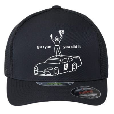 Go Ryan Win You Did It Flexfit Unipanel Trucker Cap