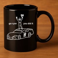 Go Ryan Win You Did It 11oz C Handle Ceramic Mug
