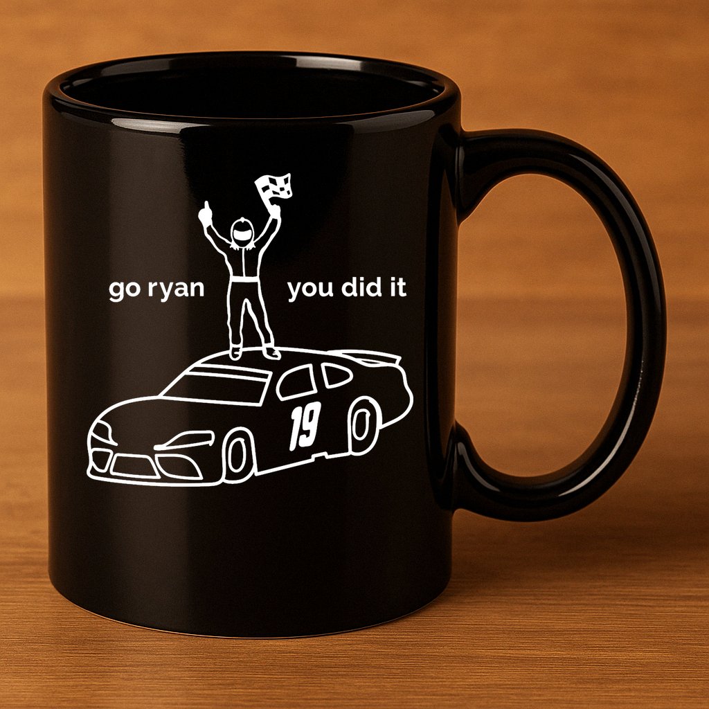 Go Ryan Win You Did It 11oz C Handle Ceramic Mug