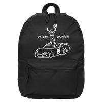 Go Ryan Win You Did It 16 in Basic Backpack