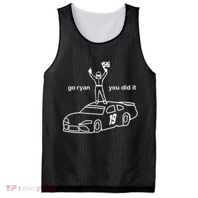 Go Ryan Win You Did It Mesh Reversible Basketball Jersey Tank