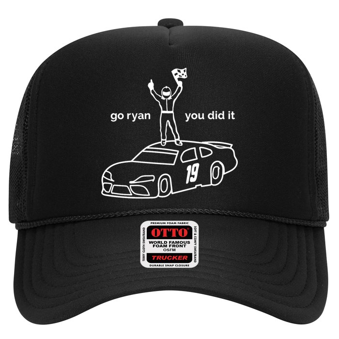 Go Ryan Win You Did It Trucker Hat