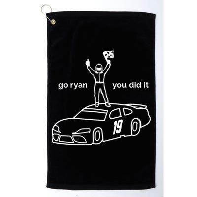 Go Ryan Win You Did It Golf Towel