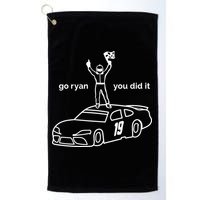 Go Ryan Win You Did It Golf Towel