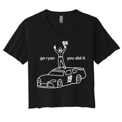 Go Ryan Win You Did It Crop Top