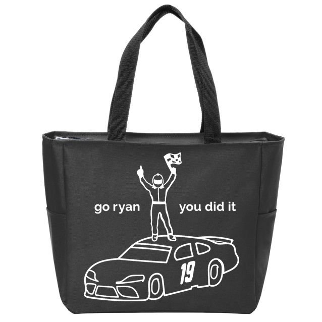 Go Ryan Win You Did It Zip Tote Bag