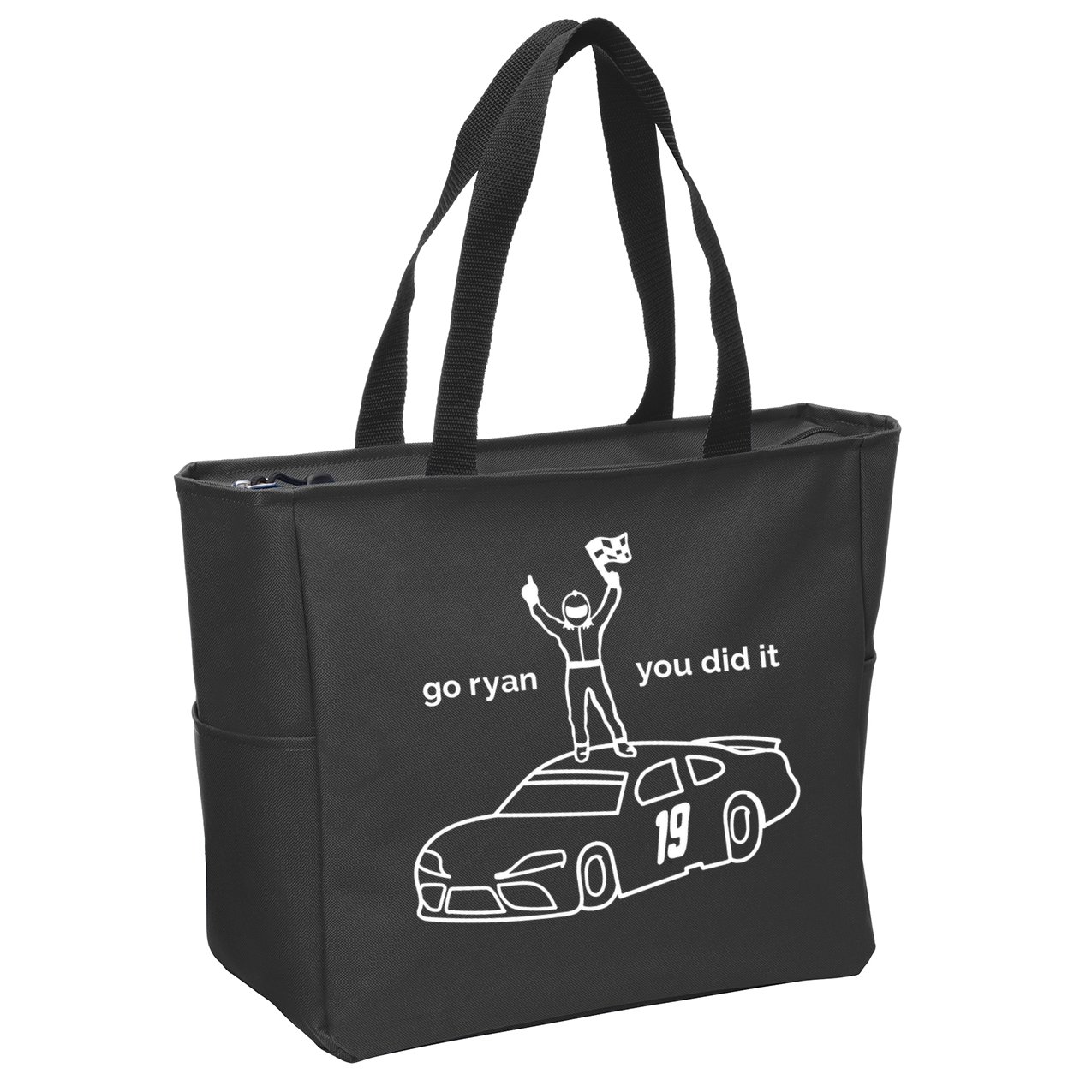 Go Ryan Win You Did It Zip Tote Bag