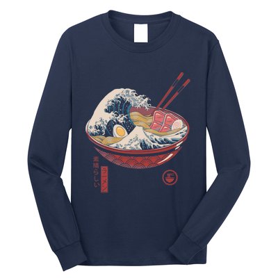 Great Ramen Wave Long Sleeve Shirt