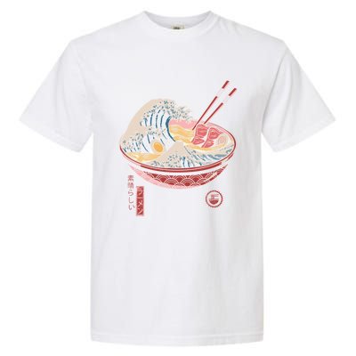 Great Ramen Wave Garment-Dyed Heavyweight T-Shirt