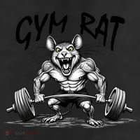 Gym Rat Workout Front and Back 11oz C Handle Ceramic Mug