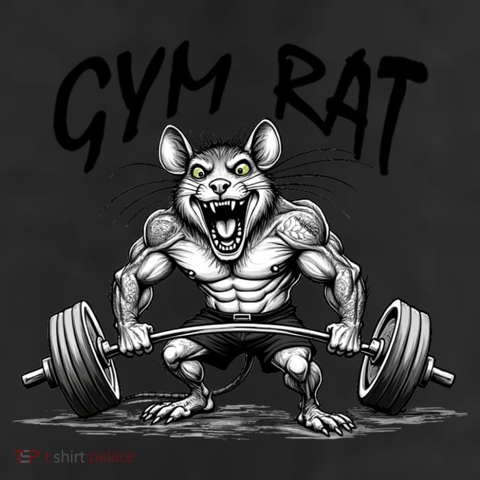 Gym Rat Workout Front and Back 11oz C Handle Ceramic Mug