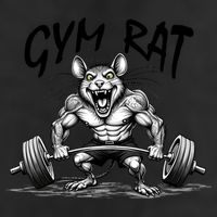 Gym Rat Workout Front and Back 15oz Campfire Ceramic Mug