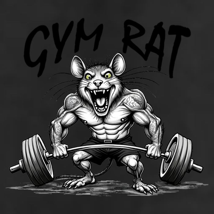 Gym Rat Workout Front and Back 15oz Campfire Ceramic Mug