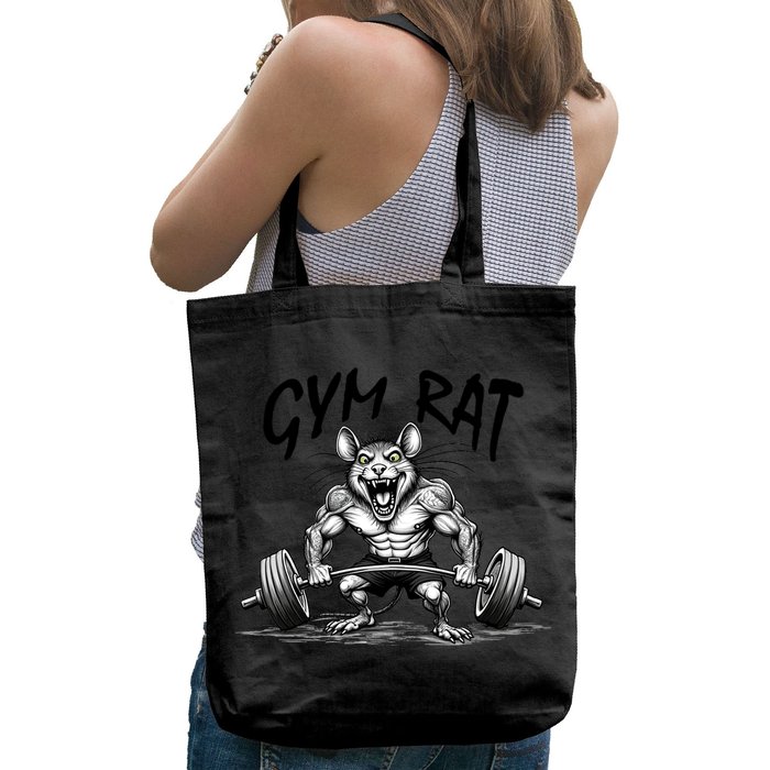 Gym Rat Workout Front and Back Bag