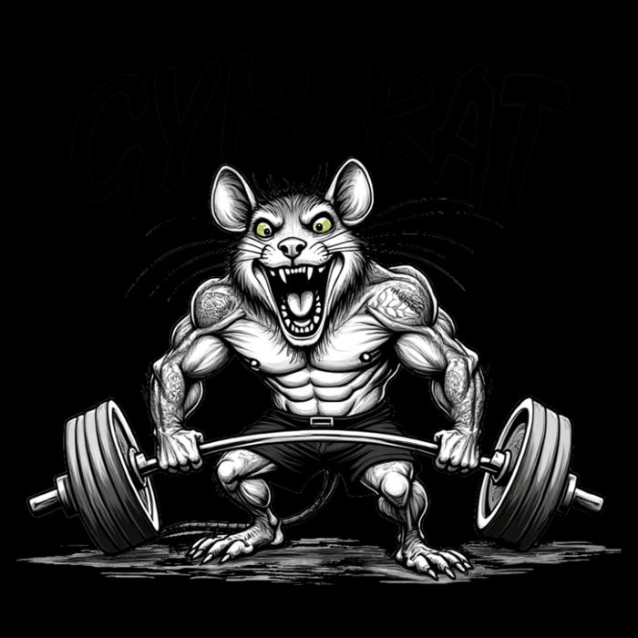 Gym Rat Workout Front and Back Bag