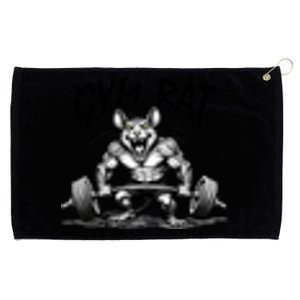 Gym Rat Workout Front and Back Grommeted Golf Towel