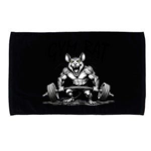 Gym Rat Workout Front and Back Microfiber Hand Towel