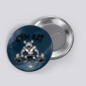 Gym Rat Workout Front and Back Button