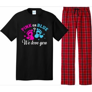 Gender Reveal We Love You Meaningful Gift Pajama Set