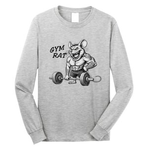 Gym Rat Workout Long Sleeve Shirt