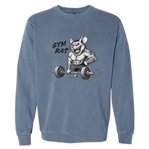 Gym Rat Workout Garment-Dyed Sweatshirt