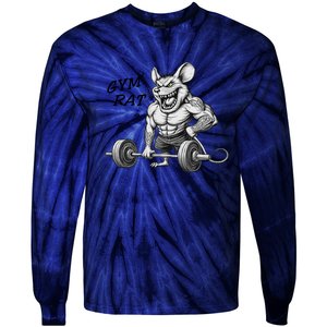 Gym Rat Workout Tie-Dye Long Sleeve Shirt