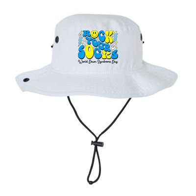 Groovy Rock Your Socks World Down Syndrome Awareness Day Bucket Hat