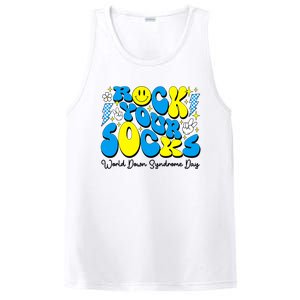 Groovy Rock Your Socks World Down Syndrome Awareness Day PosiCharge Competitor Tank