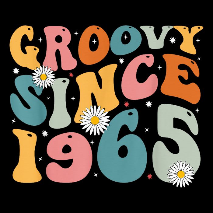 Groovy Since 1965 60th Birthday Retro Born In 1965 Mug