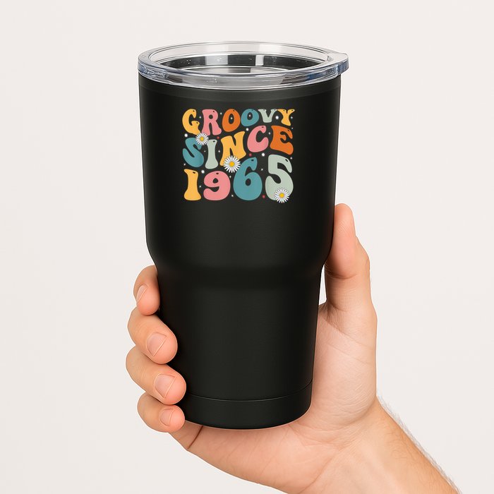 Groovy Since 1965 60th Birthday Retro Born In 1965 Tumbler