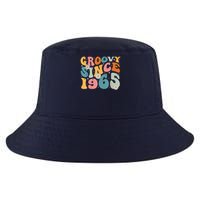Groovy Since 1965 60th Birthday Retro Born In 1965 Cool Comfort Performance Bucket Hat