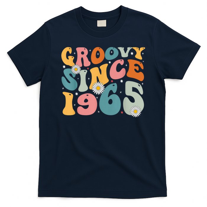 Groovy Since 1965 60th Birthday Retro Born In 1965 T-Shirt