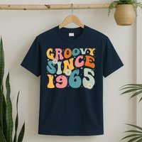 Groovy Since 1965 60th Birthday Retro Born In 1965 T-Shirt