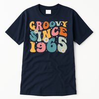 Groovy Since 1965 60th Birthday Retro Born In 1965 Tall T-Shirt