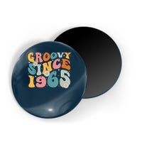 Groovy Since 1965 60th Birthday Retro Born In 1965 Magnet