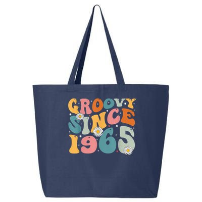 Groovy Since 1965 60th Birthday Retro Born In 1965 25L Jumbo Tote